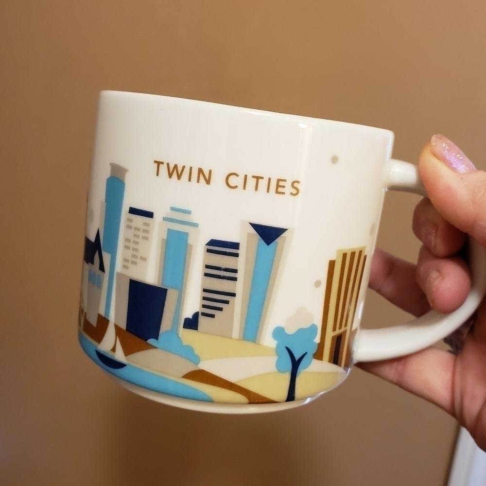 Starbucks You Are Here "Twin Cities" Collector's Coffee Mug